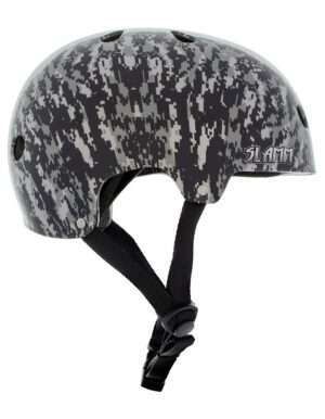 Slamm Logo Helmet Grey Camo