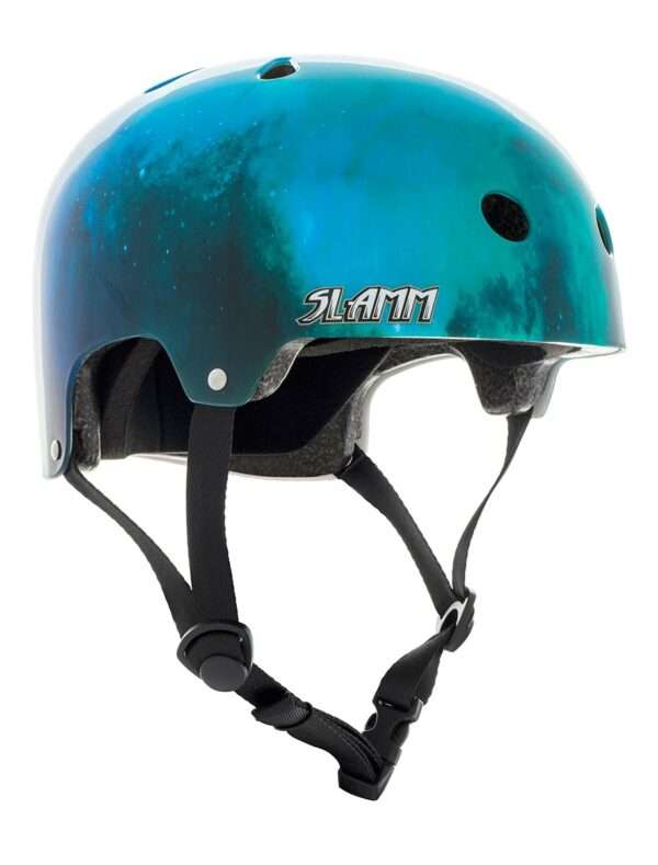 Slamm Logo Helmet Nebula