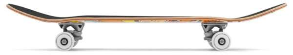 ENU4100 ENU4150 Enuff Meltworld Complete Skateboard Confused Side Enuff Meltworld Confused 7.75 x 31.5