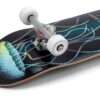 Enuff Abyss Hologram Jellyfish Complete Skateboard 8" x 32"