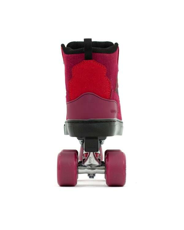 RIO410 RIO415 Rio Roller Beats Red Leopard Back Rio Roller Beats Red and Leopard