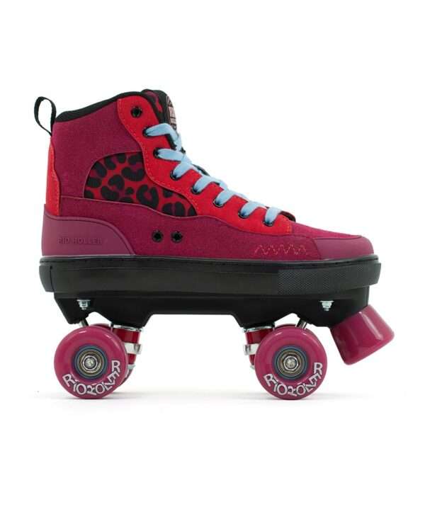 RIO410 RIO415 Rio Roller Beats Red Leopard Side Rio Roller Beats Red and Leopard