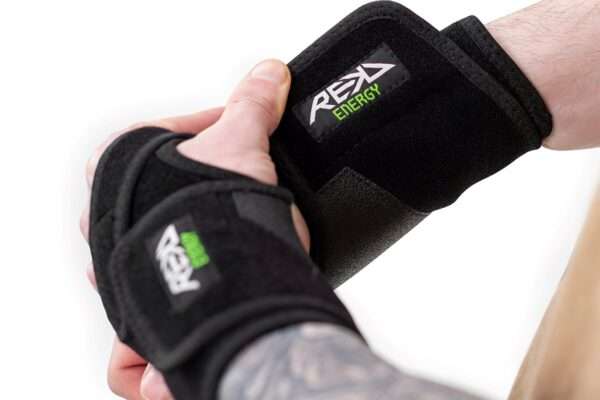 REKD Energy Freedom Wrist Guards Black