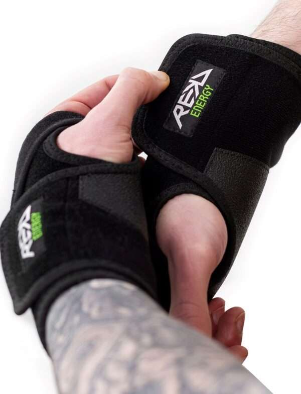 REKD Energy Freedom Wrist Guards Black