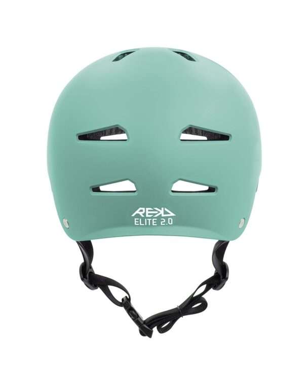 RKD159 REKD Elite 2.0 Helmet Matt Teal Back REKD Elite 2.0 Helmet Matt Teal