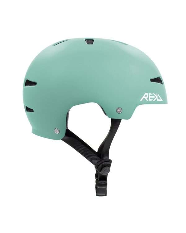RKD159 REKD Elite 2.0 Helmet Matt Teal Side REKD Elite 2.0 Helmet Matt Teal